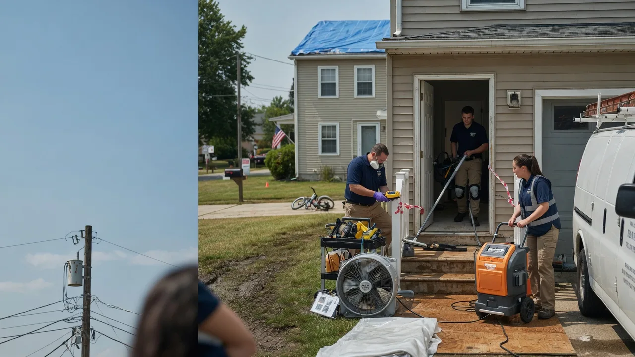 Water Damage Repair in Wingate, IN near me